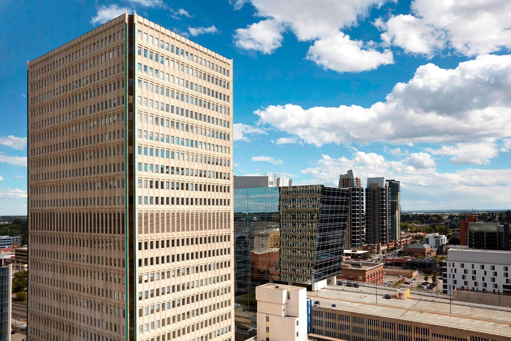 Calgary Marriott Downtown Hotel Dış mekan fotoğraf